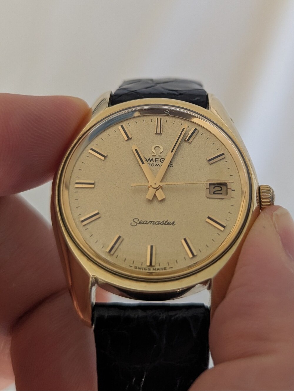 *FOR PARTS OR REPAIR* Vintage OMEGA Seamaster Automatic Men's Watch